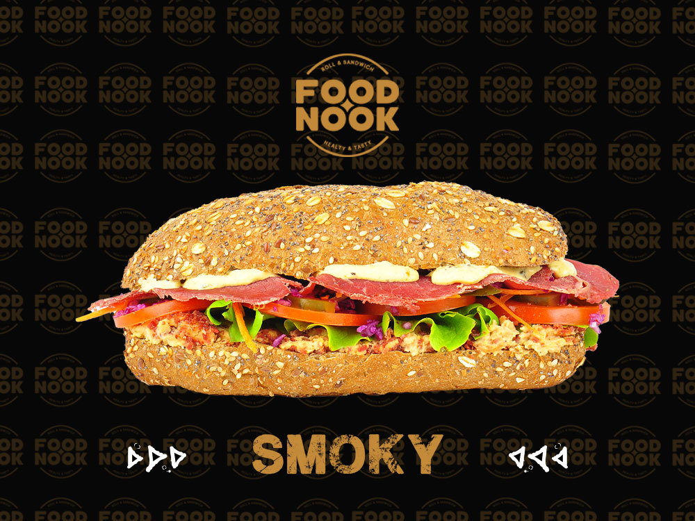 SMOKY SANDWICH (Pastırmalı)