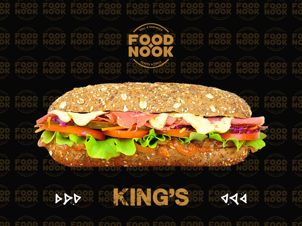 KING'S SANDWICH (Roast Beef'li)
